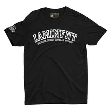 Load image into Gallery viewer, "I AM INFNT" TEE | FRONT + BACK + SLEEVE (BLACK/WHITE)