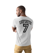 Load image into Gallery viewer, "I AM INFNT" TEE | FRONT + BACK + SLEEVE (WHITE/BLACK)