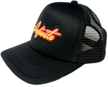 Load image into Gallery viewer, INFINITE BLAZE TRUCKER HAT (YELLOW/RED)