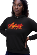 Load image into Gallery viewer, "ISOM" BLAZE HOODIE (BLACK/BLAZE)