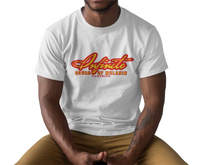 Load image into Gallery viewer, "ISOM" BLAZE TEE (WHITE/BLAZE)
