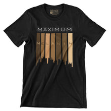 Load image into Gallery viewer, &quot;MAXIMUM MELANIN&quot; TEE (BLACK/CHOCOLATE DRIPS)
